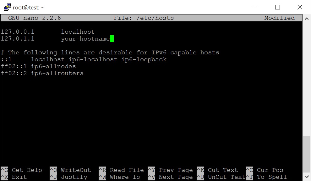 your-hostname